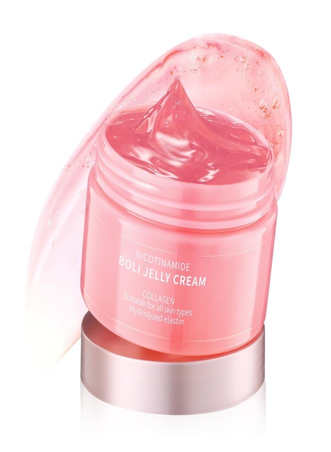 BOLI Collagen Jelly Cream - Moisturizing Hydrating Face Cream with Niacinamide & Hydrolyzed Collagen for All Skin Types (120g) - Image 1